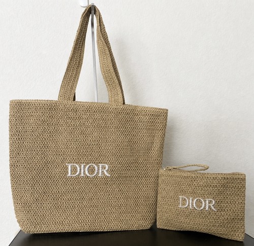 Dior beauty gwp raffia tote - beauty,