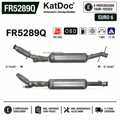 Dpf partikelfilter citroen - partikelfilter,