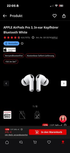 Apple airpods pro in ear - apple,