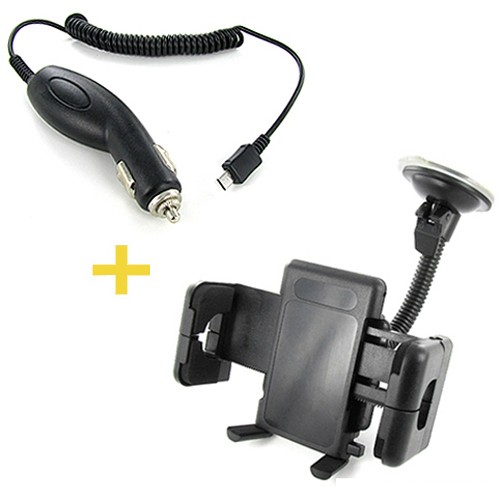Kfz halterung ladekabel - +,
