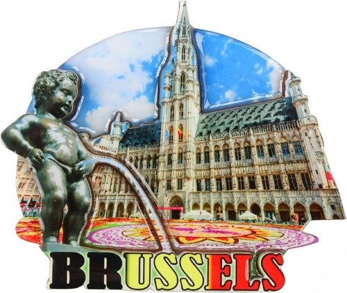 Brüssel souvenir magnet 8 - souvenir,