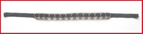 Damen halsband stoffband mit - halsband,