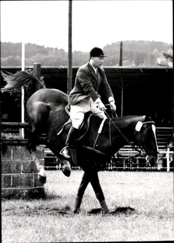 Foto springreiten sprung - ak, springreiten,