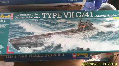 Revell 05100 german submarine - revell,