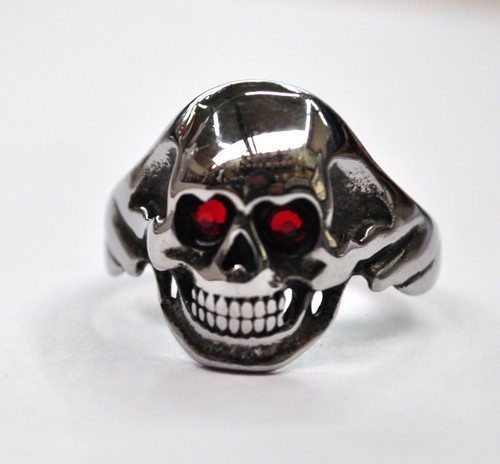 Edelstahl ring finger silber - ring,