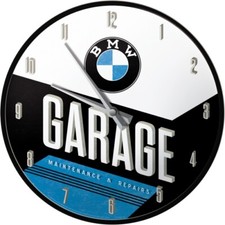 Wanduhr bmw garage - wanduhr, garage"
