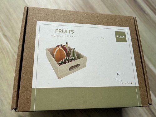 Flexa holzspielzeug obstkiste - flexa,