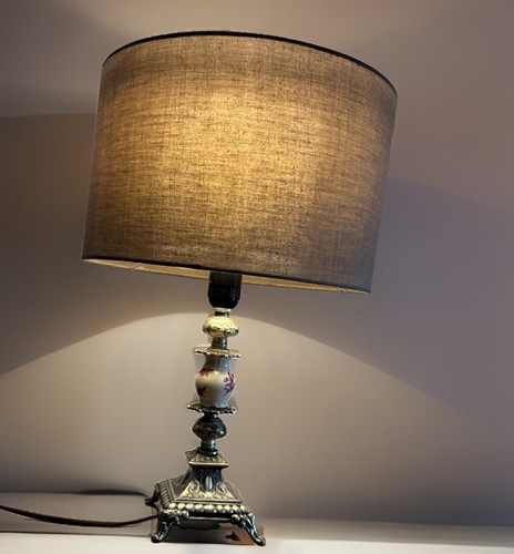 Vintage tischlampe mit - vintage-tischlampe,