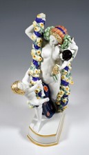 Grosse meissen figur gruppe - meissen,