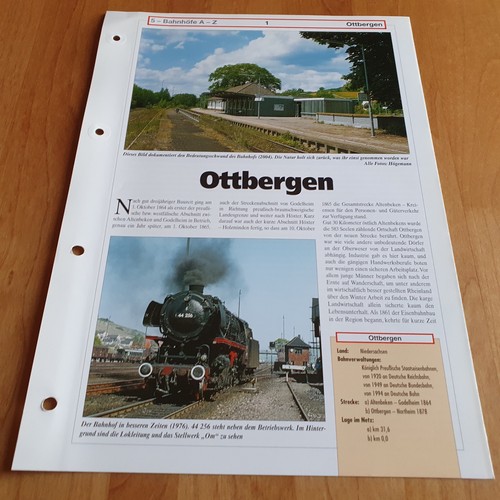 Archiv der bahnhöfe - der, dt.