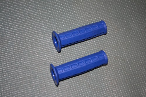 Lenkergriffe blau retro - lenkergriffe,