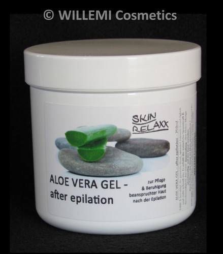 Willemi aloe vera gel - vera, after
