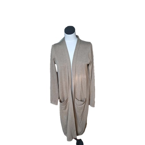 Langer cardigan braun lindex - cardigan, m