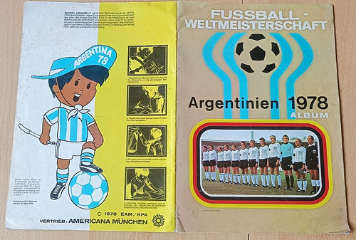 Sammelalbum americana fußball - sammelalbum,