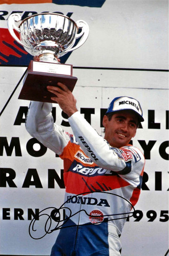 Mick doohan signiert 12x8 - mick,
