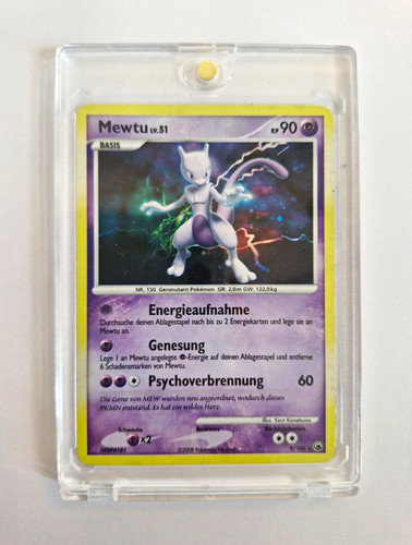 Mewtu holo pokemon - lv., 51