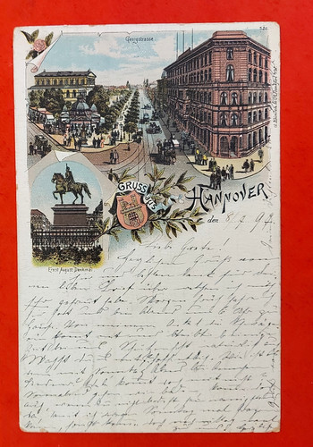 Gruss aus hannover - aus, 1897
