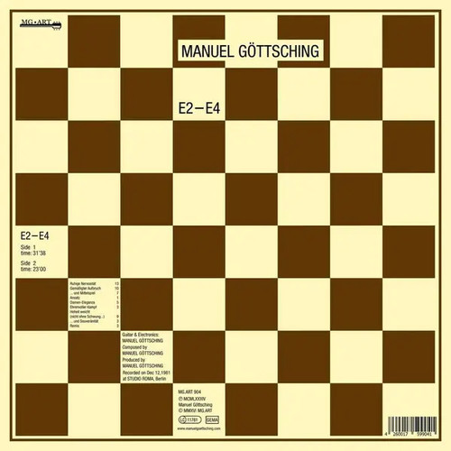 Manuel göttsching e4 - göttsching, e2-e4