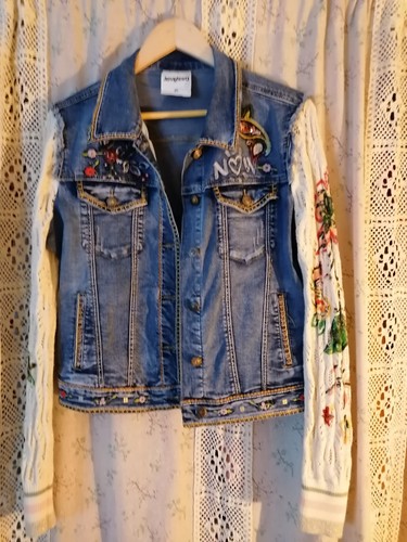 Jeansjacke desigual 40 l - jeansjacke,