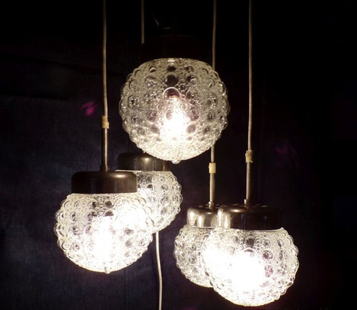 Kaskadenlampe bubble glas e27 - bubble,