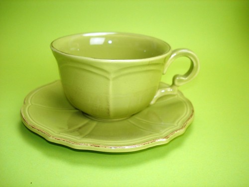 Tasse mit untertasse - tasse,