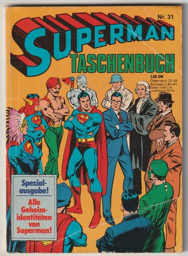 Superman taschenbuch 31 - taschenbuch, #31