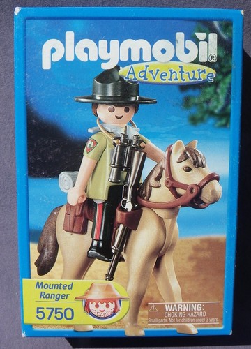 Playmobil 5750 mounted ranger - mounted,