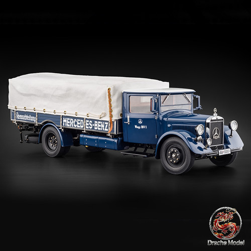 Cmc mercedes benz lo2750 - 1/18, mercedes-benz