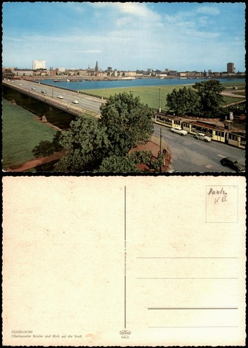 Ansichtskarte düsseldorf - ansichtskarte,