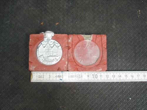 Zinnform plakette frankfurter - plakette,