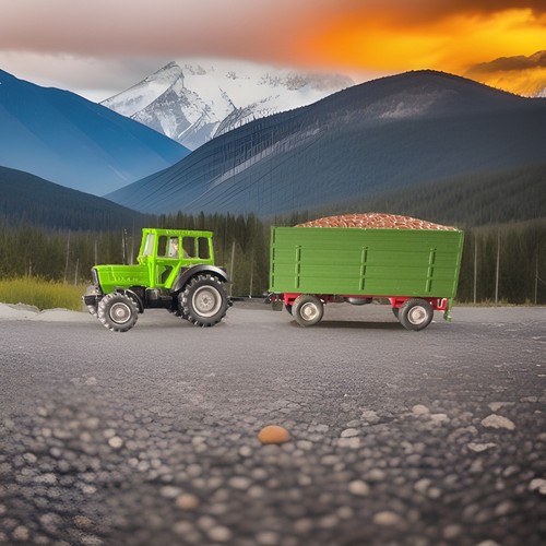 Wiking traktor - 1:87,