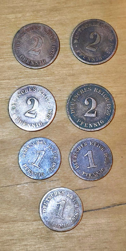 Deutsches reich münz lot - deutsches, 1