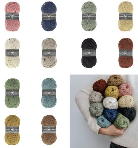 Durable soqs tweed - durable, 50g