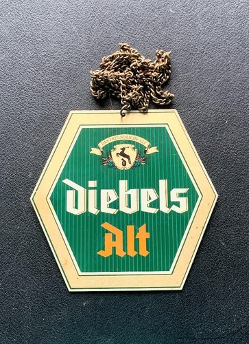Zapfhahnschild diebels alt - diebels,
