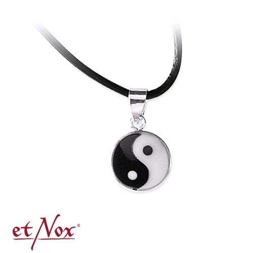 Echt etnox yin yang anhänger - yin,