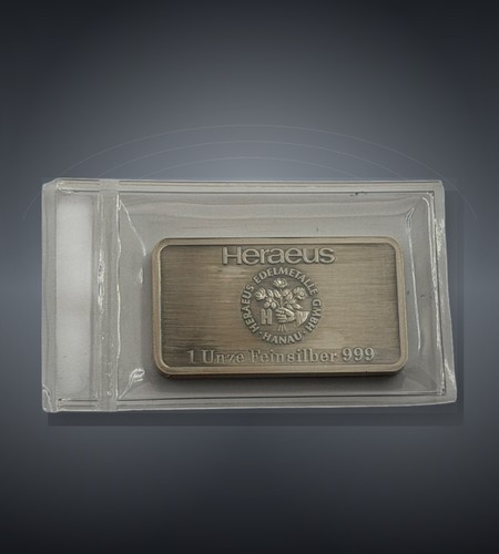 Unze heraeus 999 feinsilber - 999,