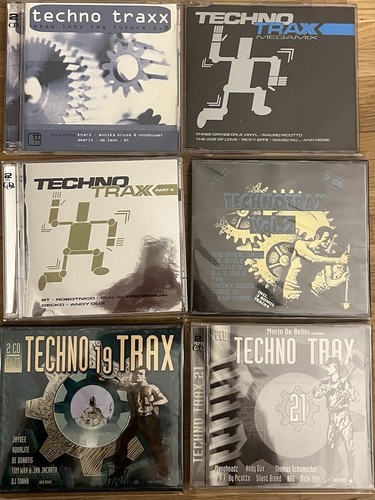 Techno traxx cds konvolut - techno,
