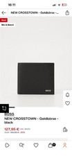 Boss geldbörse schwarz - boss, in