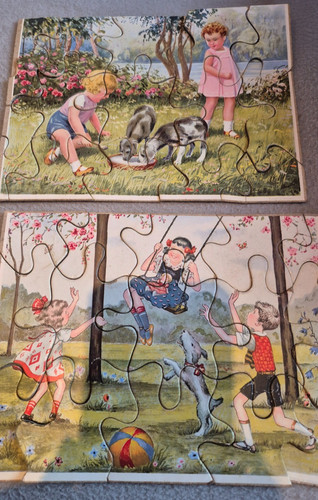 Puzzle 1935 mädchen - puzzle,