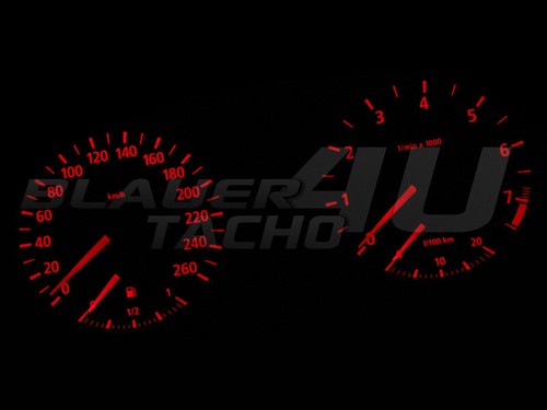 Roter tacho leds rot - roter,