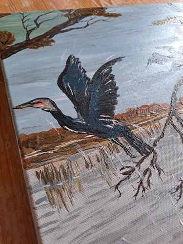 Acryl auf leinwand selbst - acryl,
