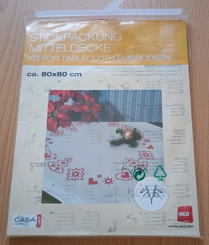 Stickpackung mit kreuzstich - stickpackung,