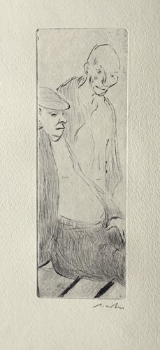 Rudolf riester radierung - riester,