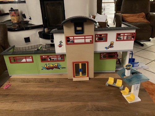 Playmobil große schule mit - große,