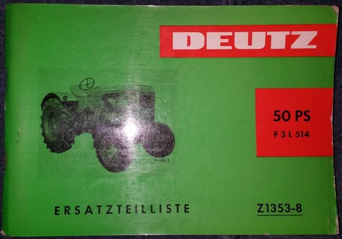 Deutz schlepper 50ps f3l - deutz,