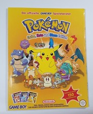 Lösungsbuch POKÉMON ROT BLAU GELB GameBoy Spieleberater Edition GB Classic rote
