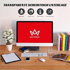 ArtWelt Arbeitsunterlage Schreibtischunterlage Transparent Bastelunterlage