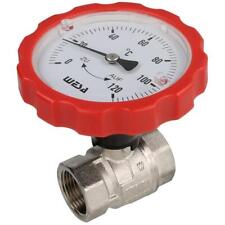 WESA-ISO-Therm-Kugelhahn rot