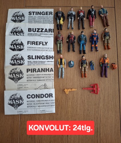 Konvolut 24tlg mask action - 24tlg./,