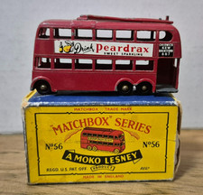RW 56 London Trolleybus Matchbox Lesney in B Box 1958